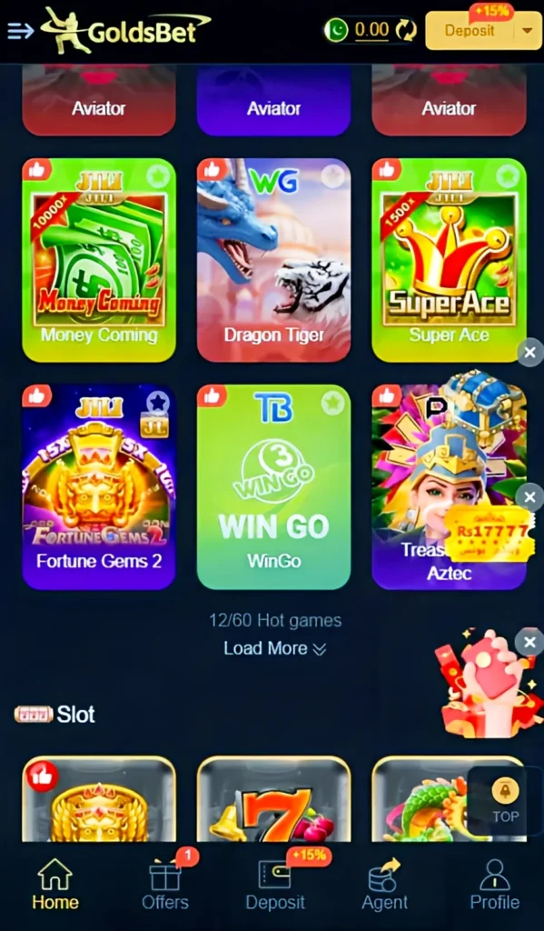 Goldsbet game download